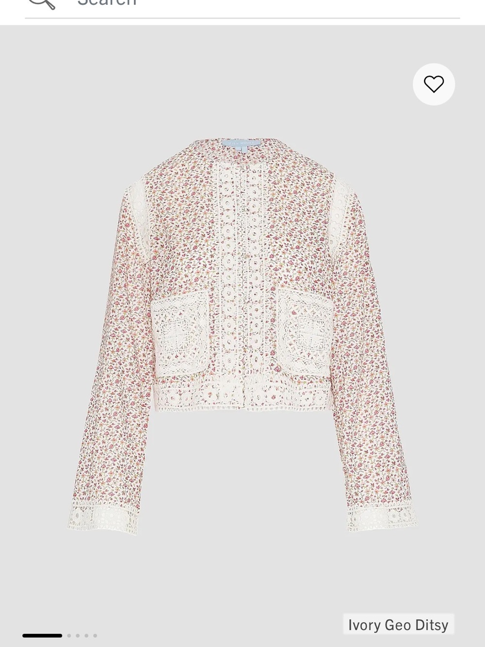 Hill House - The Tory Top NWT- Pink Cream